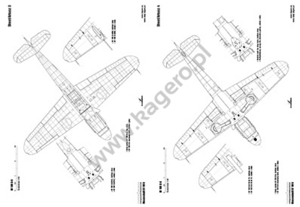 Kagero 7063 Messerschmitt Bf 109 G EN/PL – immagine 4