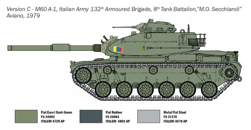 Italeri 7075 M60A1 1/72 – zdjęcie 9