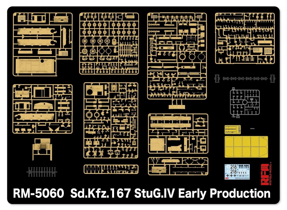 Rye Field Model 5060 Sd.Kfz.167 StuG.IV Early Production w/workable track links 1/35 – immagine 3
