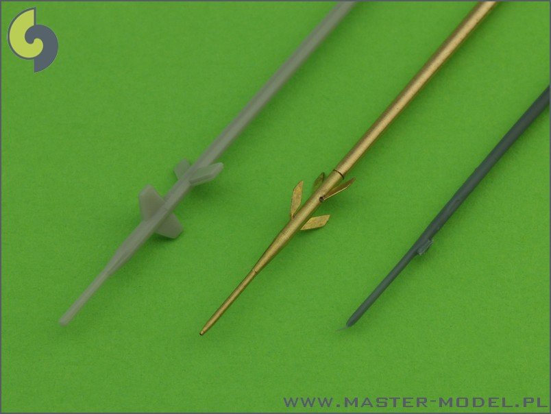 Master AM-48-061 MiG-21SM/M/MF (Fishbed J) - Pitot Tube 1/48 – Bild 3