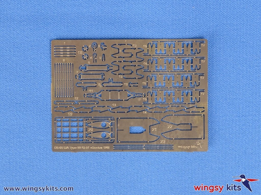Wingsy Kits D5-05 IJA Type 99 assault/recon. plane Ki-51 “Sonia” 1/48 – immagine 13