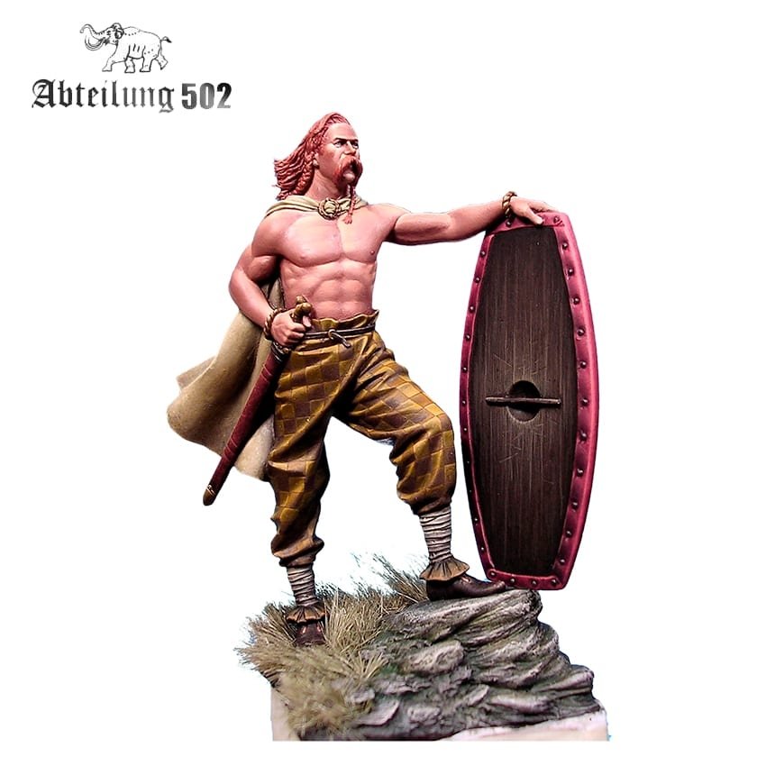 502 Abteilung ABT1017 CELTIC WARRIOR 3RD CENTURY B.C. 54MM RESIN. – imagen 2