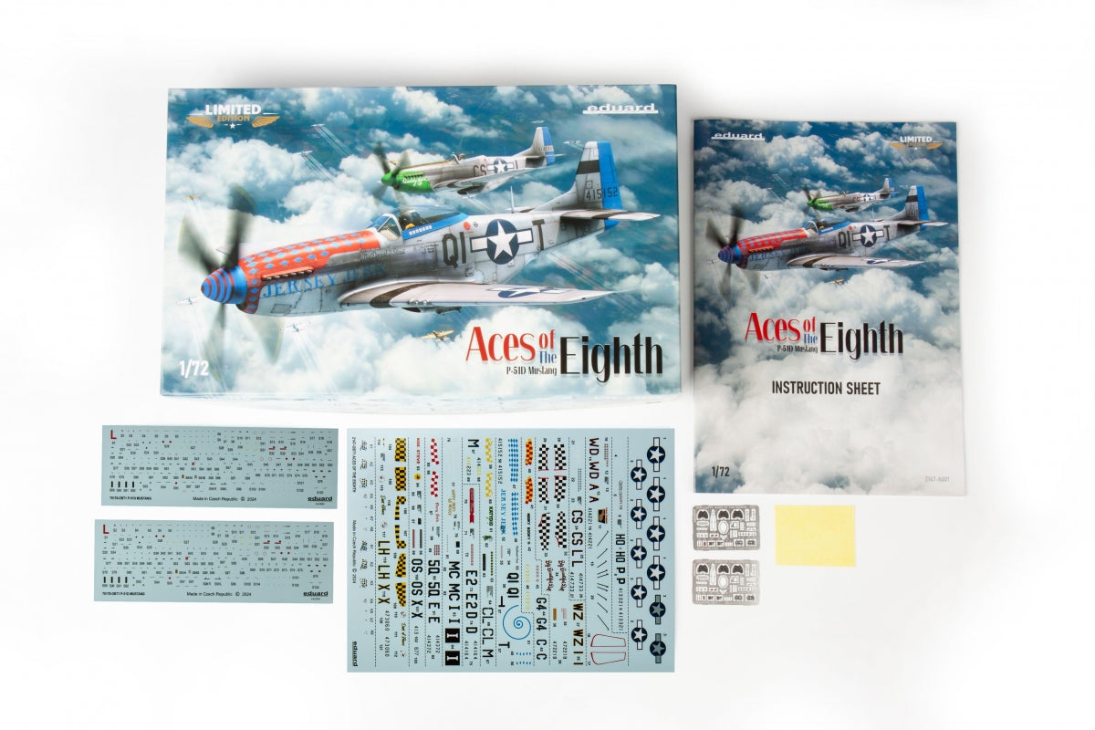 Eduard 2147 Aces of The Eight Dual Combo Limited Edition 1/72 – imagen 3