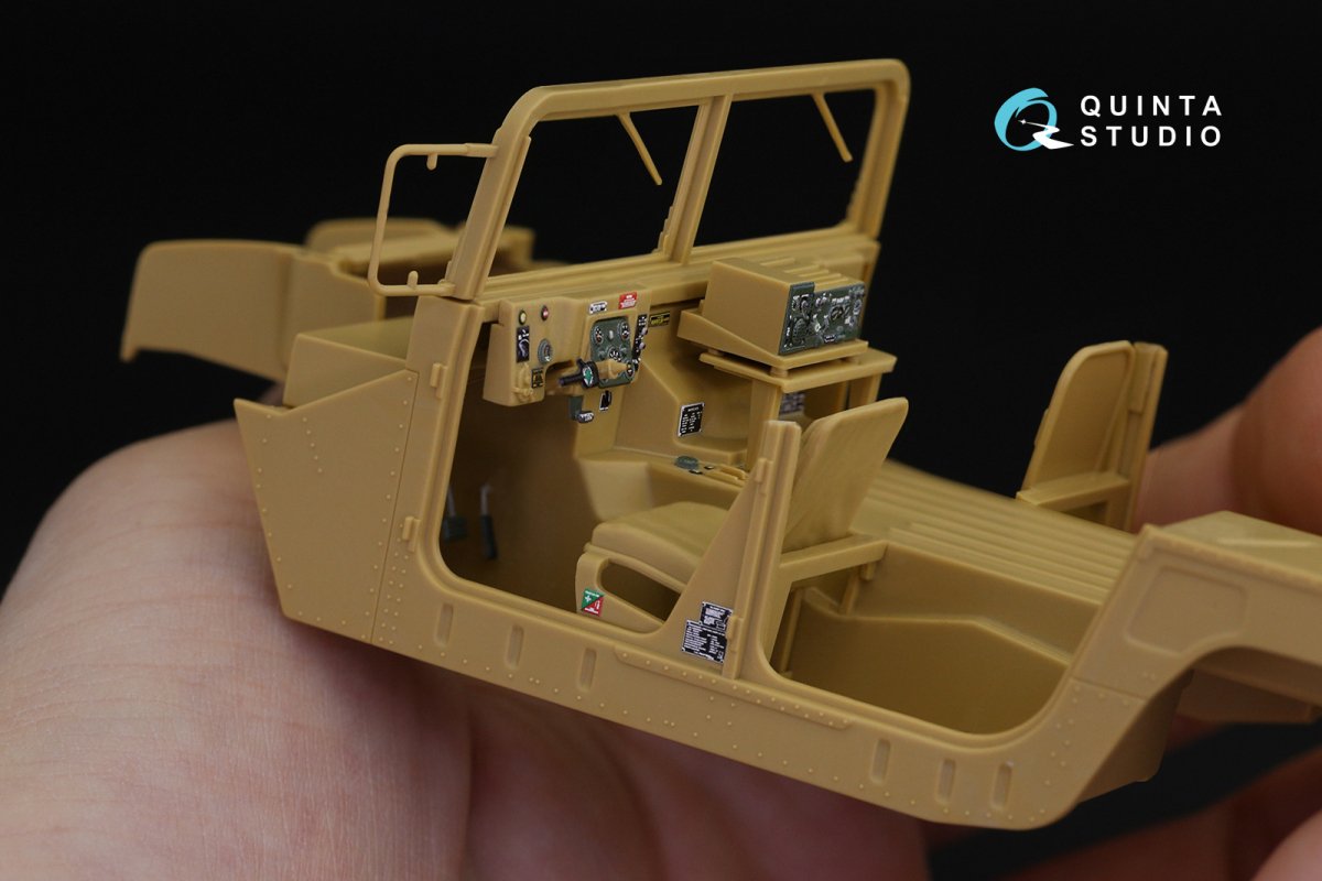 Quinta Studio QD35039 HUMVEE Family 3D-Printed &amp;amp; coloured Interior on decal paper (Tamiya) 1/35 – imagen 8