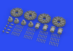 Eduard 6481021 B-17F engines EDUARD 1/48 – immagine 3