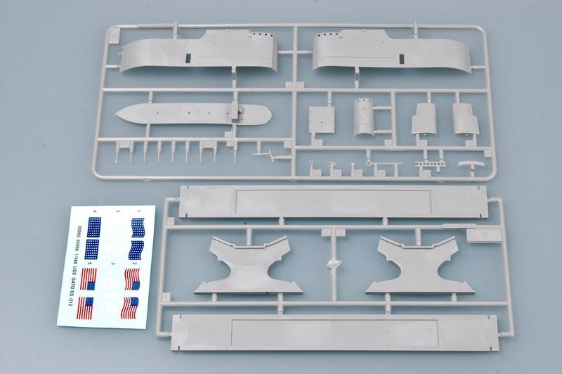 Trumpeter 05905 USS GATO SS-212 1941 1/144 – imagen 4