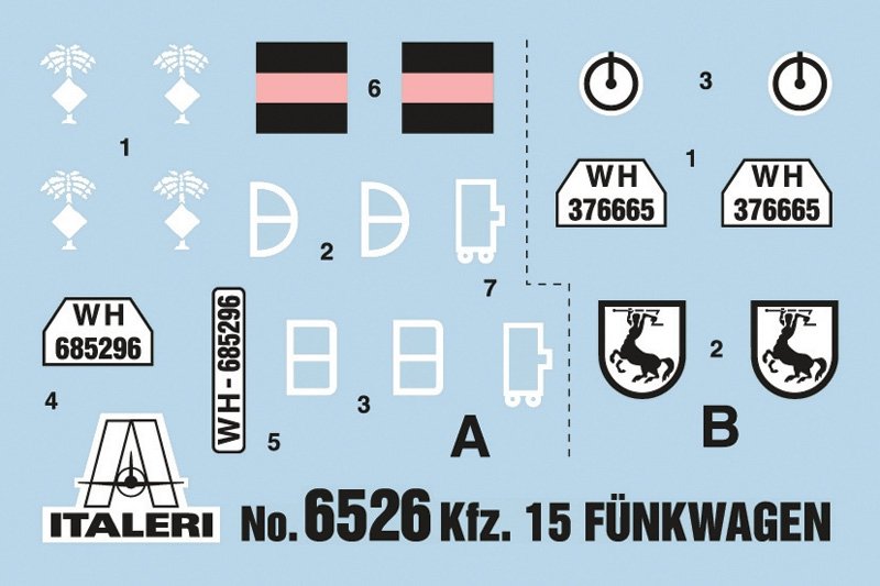 Italeri 6526 Kfz.15 FUNKWAGEN  – image 2