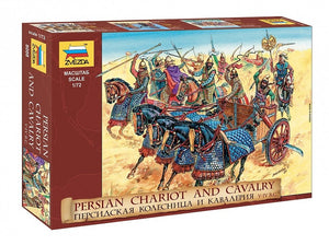 Zvezda 8008 Persian chariot and cavalry IV BC 1/72