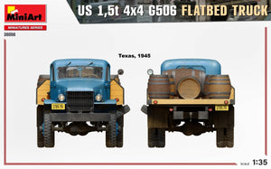 MiniArt 38056 US 1,5t 4×4 G506 FLATBED TRUCK 1/35 – imagen 4