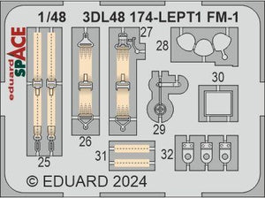Eduard 3DL48174 FM-1 SPACE TAMIYA 1/48 – image 4