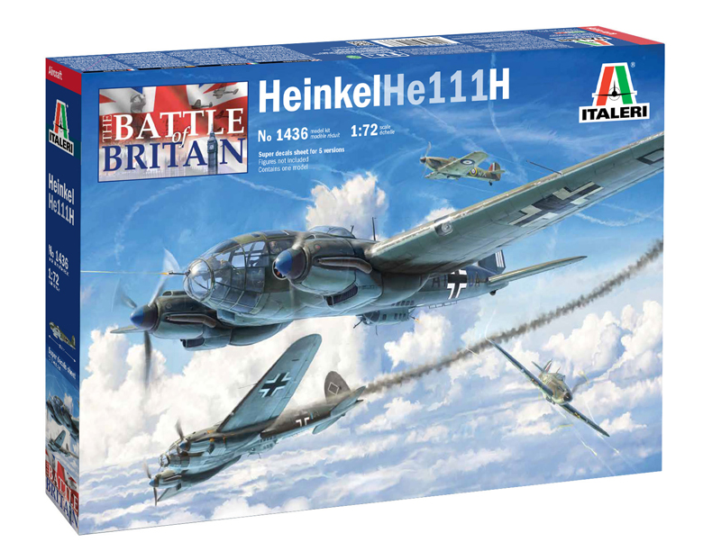 Italeri 1436 HEINKEL HE111H 1/72 – zdjęcie 2