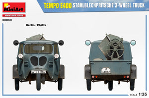 MiniArt 38059 TEMPO E400 STAHLBLECHPRITSCHE 3-WHEEL TRUCK 1/35 – image 4