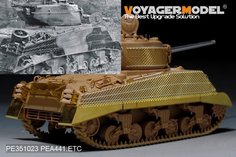 Voyager Model PEA441 WWII US Sherman M4A3 Sommerville Matting (GP) 1/35 – imagen 7
