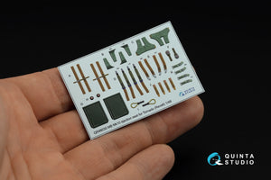 Quinta Studio QD+48054 Tornado IDS German 3D-Printed &amp;amp; coloured Interior on decal paper (Revell) (with 3D-printed resin parts) 1/48 – Bild 3