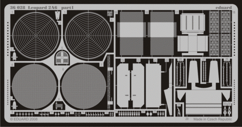 Eduard 36028 Leopard 2A6 1/35 Tamiya – image 2