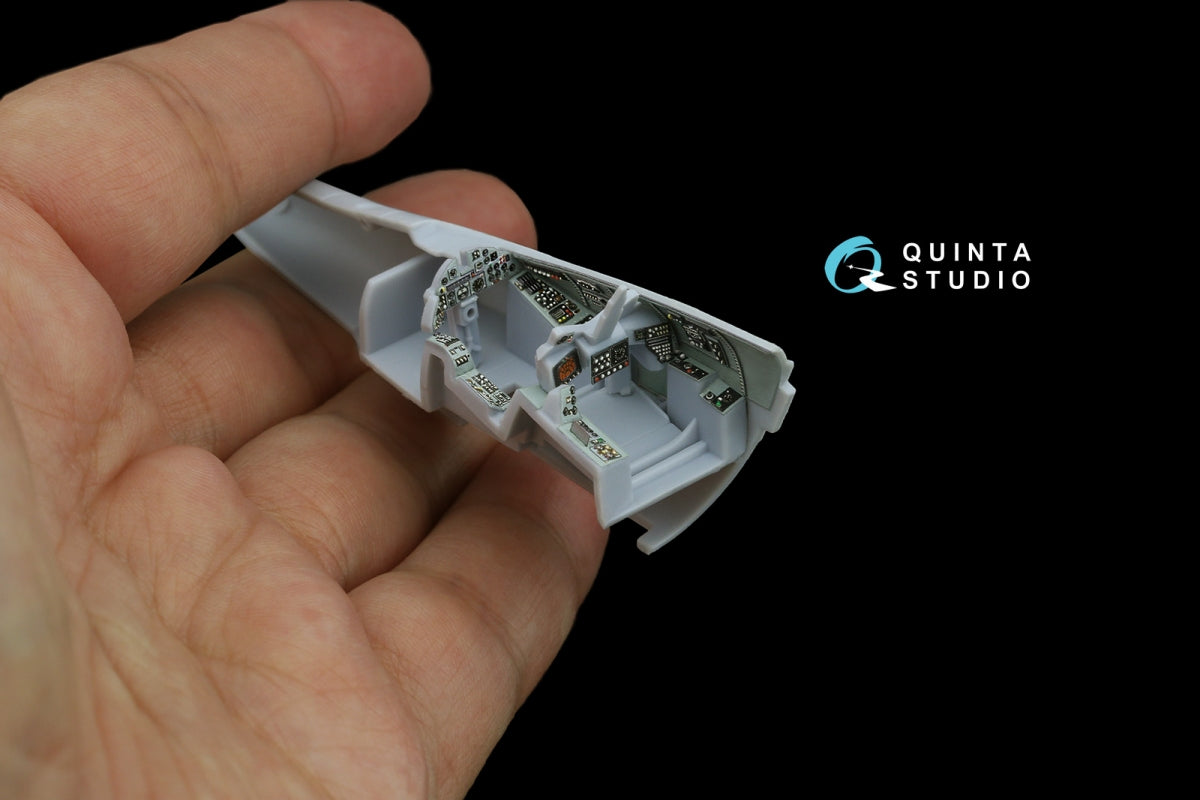 Quinta Studio QDS-72173 Blackburn Buccanneer S.2B Late 3D-Printed &amp;amp; coloured Interior on decal paper (Airfix) (small version) 1/72 – imagen 9