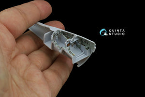 Quinta Studio QDS-72173 Blackburn Buccanneer S.2B Late 3D-Printed &amp;amp; coloured Interior on decal paper (Airfix) (small version) 1/72 – imagen 9