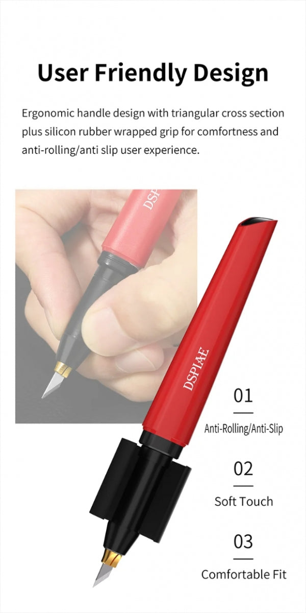 DSPIAE PT-DK Precision Hobby Knife / Precyyjny nóż modelarski – immagine 3