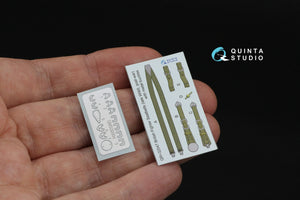 Quinta Studio QR+32047 British Fighter Seatbelts (late WWII, post-war) (with metal buckles) (All kits) 1/32 – Bild 2