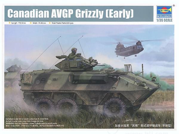 Trumpeter 01502 Canadian AVGP Grizzly 6x6 1/35