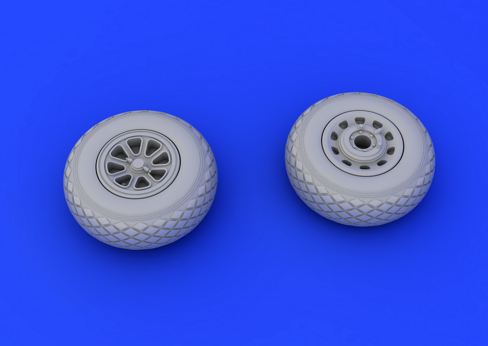Eduard 672016 P-51 wheels 1/72 (TAMIYA) – imagen 3