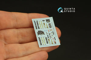 Quinta Studio QD72050 Me-262B-1a/U1 3D-Printed &amp;amp; coloured Interior on decal paper (Revell) 1/72 – imagen 3