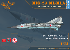 Clear Prop! CP72032 MiG-23ML/MLA Flogger-G ADVANCED KIT 1/72 – Bild 6