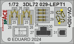 Eduard 3DL72029 OV-10D+ SPACE ICM 1/72 – image 2