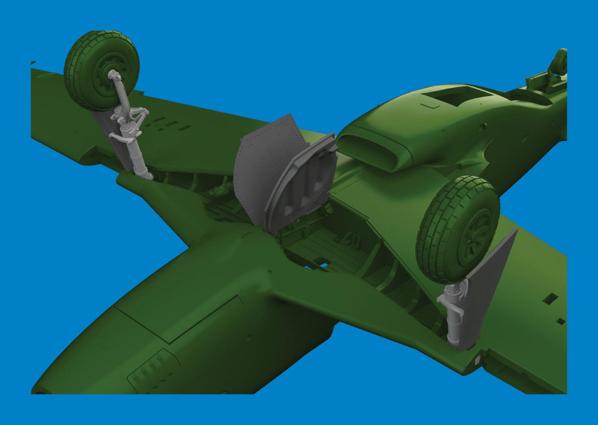 Eduard 672384 P-51D undercarriage legs PRINT EDUARD 1/72 – imagen 4