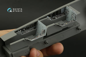 Quinta Studio QD32156 F/A-18D late 3D-Printed &amp;amp; coloured Interior on decal paper (Academy) 1/32 – immagine 3