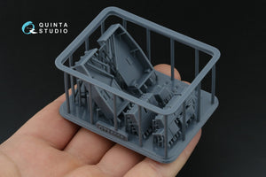 Quinta Studio QD+35144 AH-64A forward avionics bays 3D-Printed &amp;amp; coloured Interior on decal paper (Trumpeter) (with 3D-printed resin parts) 1/35 – Bild 6