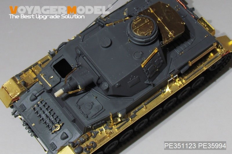 Voyager Model PE351123B WWII German Pz.Kpfw.IV Ausf.F1 Basic（B ver included Ammo）（For TAMIYA 35374） 1/35 – imagen 2