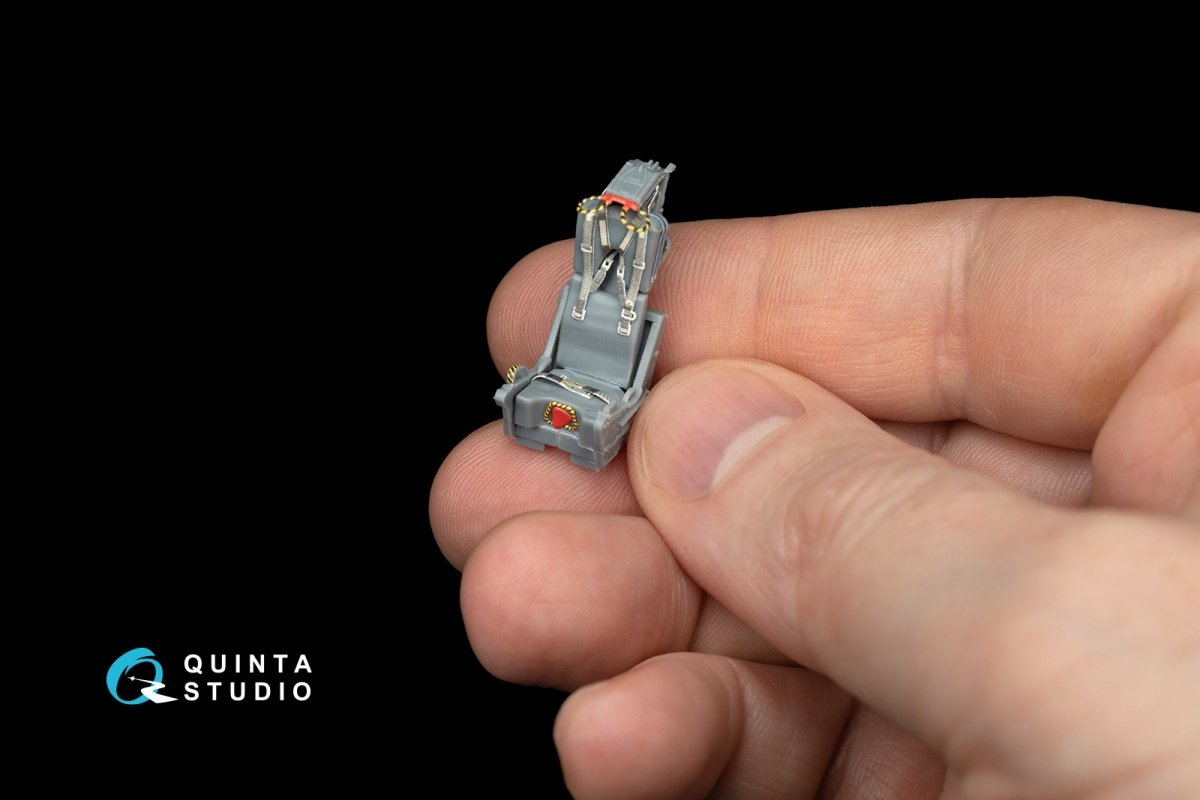 Quinta Studio QD48130 F-4D early 3D-Printed &amp;amp; coloured Interior on decal paper (for ZM SWS kit) 1/48 – imagen 3