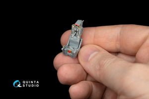 Quinta Studio QD48130 F-4D early 3D-Printed &amp;amp; coloured Interior on decal paper (for ZM SWS kit) 1/48 – imagen 3