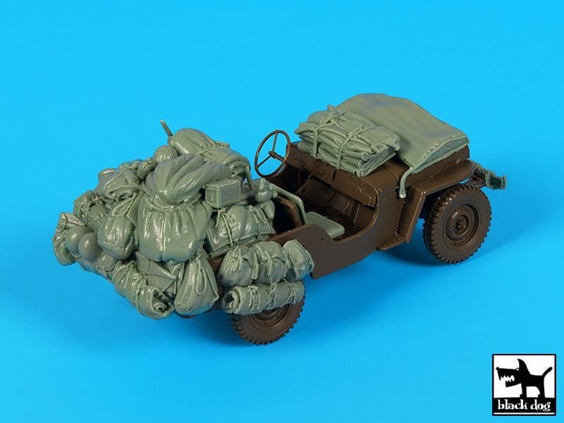 Black Dog T35221 US Jeep accessories set 1/35 – imagen 4