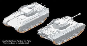 Dragon 7508 Berge-Panther mit Pz.Kpfw.IV Turm 1/72 – imagen 14