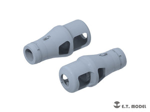 E.T. Model P35-245 WWII German 88mm KwK/Pak Muzzle Brake(Type.2) 1/35 – zdjęcie 2