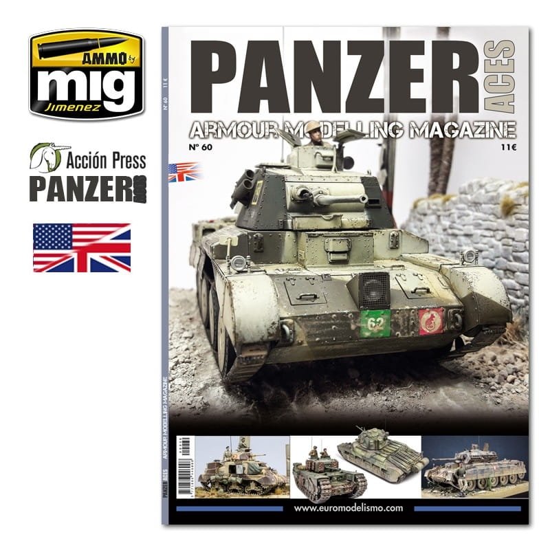 Munitions de Mig Jimenez 60 Panzer Aces Armor Modeling Magazine 60 - un guide pour les maquettistes