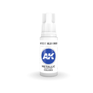AK Interactive AK11207 ALUMINIUM – METALLIC 17ml – zdjęcie 2