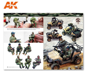 AK Interactive AK247 AK APPRENTISSAGE 08 : CAMOUFLAGES DE FIGURES MODERNES (Anglais) – image 6