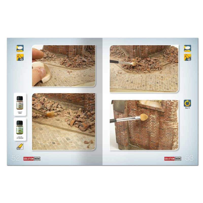 AMMO of Mig Jimenez 7710 SOLUTION BOX 09 - Brick Buildings