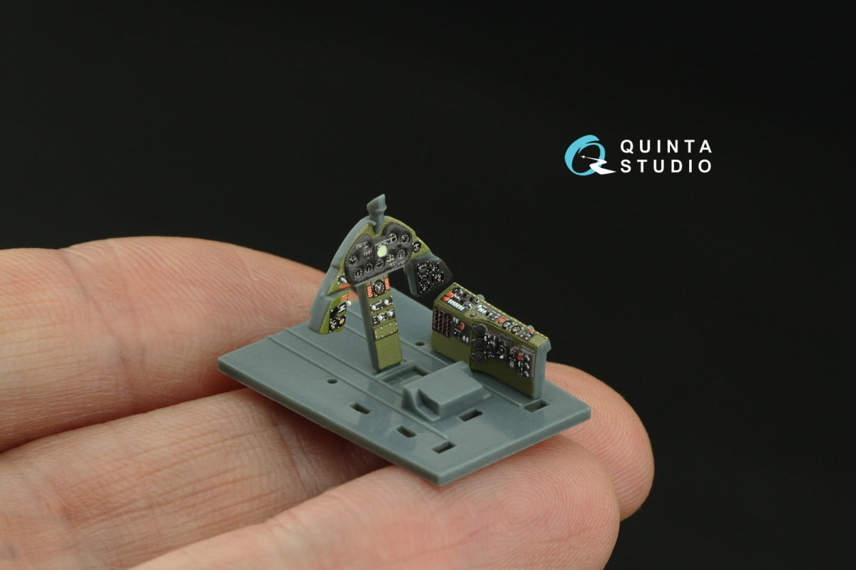 Quinta Studio QD72148 F6F-5 Hellcat 3D-Printed coloured Interior on decal paper (Eduard) 1/72 – imagen 10