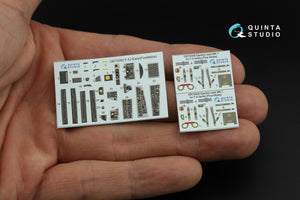 Quinta Studio QD72082 F-4J Early 3D-Printed &amp;amp; coloured Interior on decal paper (Fine Molds) 1/72 – Bild 4