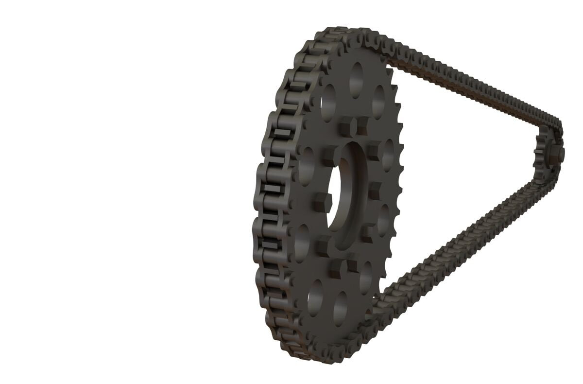 Falcon Scale Models FSM017 Yamaha YZF 500 - chain for Tamiya 14001 1/12 – image 3