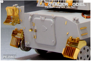 Maquette Voyager PE35603 Obusier automoteur russe moderne 2S1 de 122 mm pour TRUMPETER 05571 au 1/35 – image 4