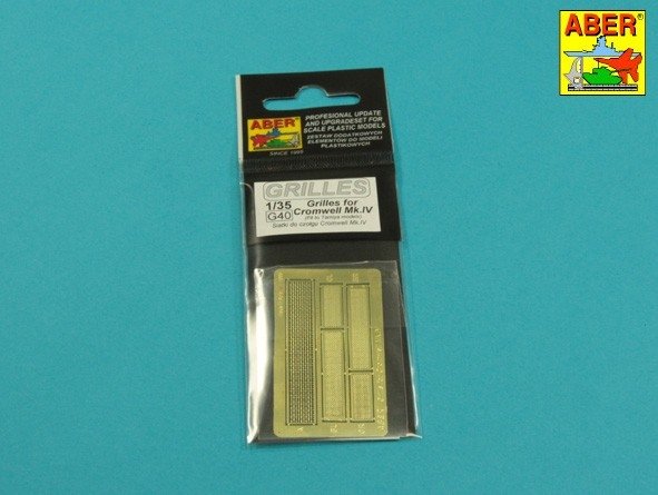 Aber 35G40 Siatki do Cromwell Mk.IV &amp;amp; Centaur C.S. Mk.IV 1/35 – imagen 8