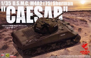 Asuka 35-050 U.S.M.C. M4A2 (75) Sherman &amp;quot;Caesar&amp;quot; 1/35