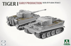 Takom 2196 TIGER I EARLY-PRODUCTION Sd.Kfz.181 Pz.Kpfw.VI Ausf.E 1/35 – Bild 2