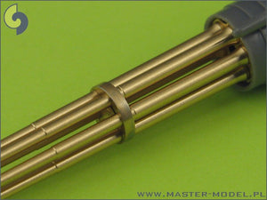 Master AM-32-029 M61 A1 Vulcan - Six-barrelled rotary 20mm cannon - turned barrels with etched barrel clamps 1/32 – zdjęcie 6