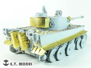 E.T. Model E35-249 WWII German TIGER I “Tunisian Initial” Basic (For DRAGON Smart Kit) 1/35 – imagen 7
